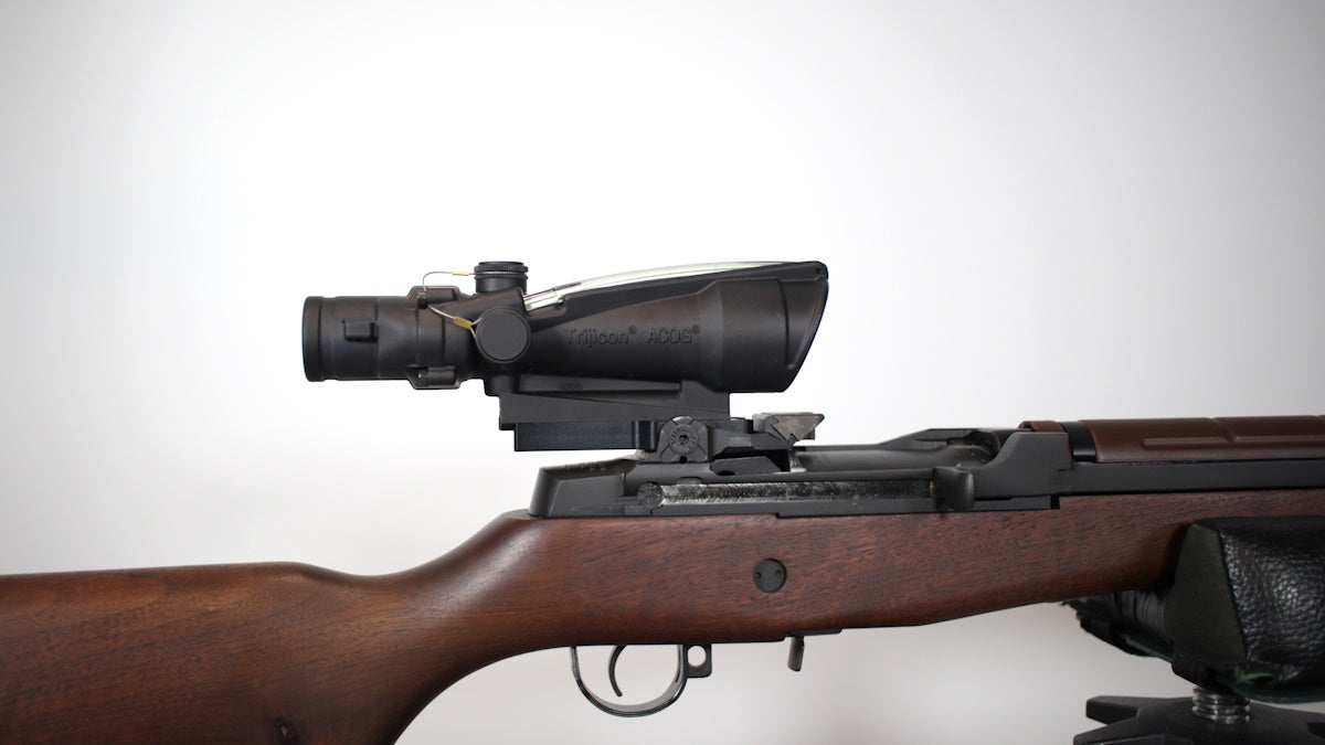 Steel Acog / Primary Arms base mount for M1 Garand, M1A, M14 and BM-59