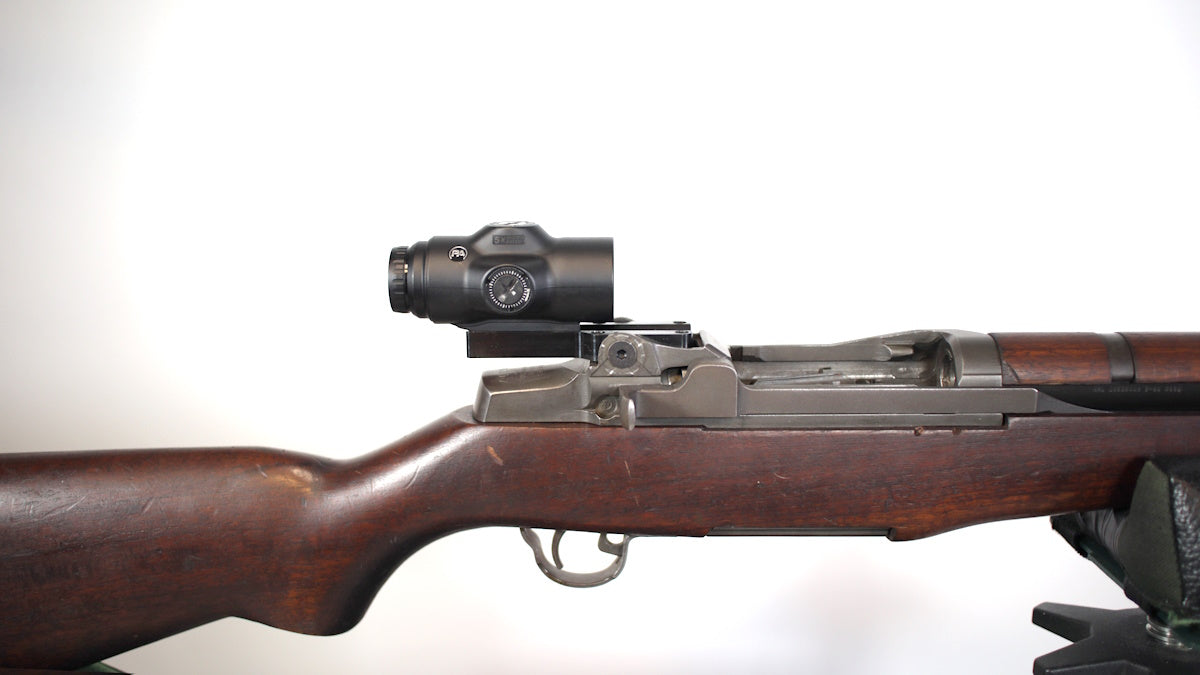 Steel Acog / Primary Arms base mount for M1 Garand, M1A, M14 and BM-59