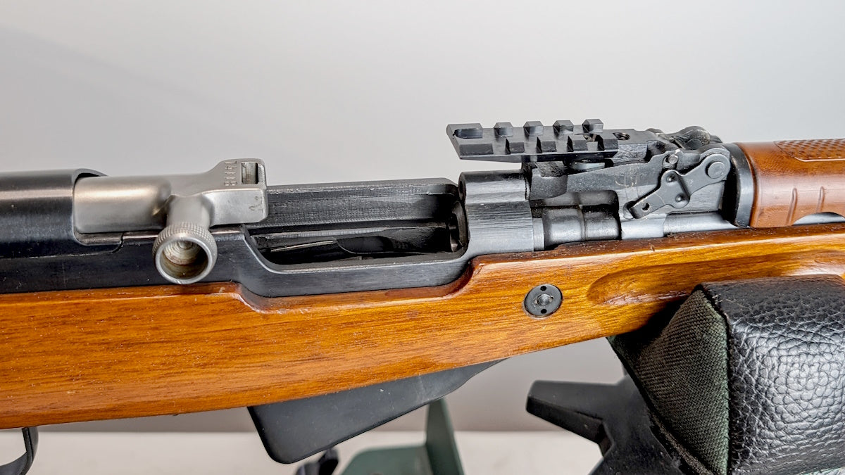 SKS low-profile NDT red dot mount Gen 3 with back-up iron sight