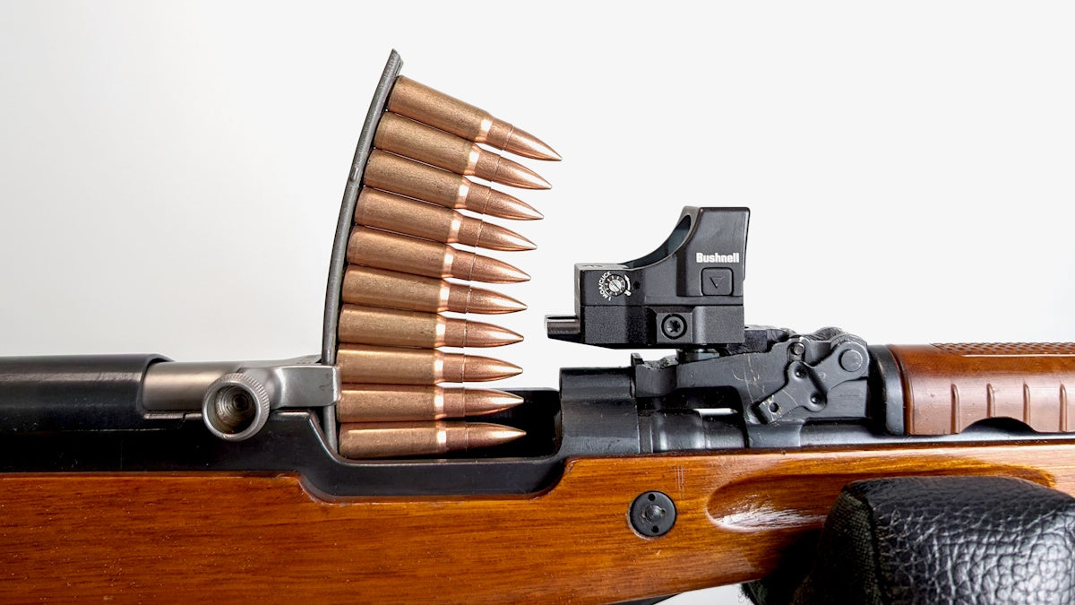 SKS low-profile NDT red dot mount Gen 3 with back-up iron sight