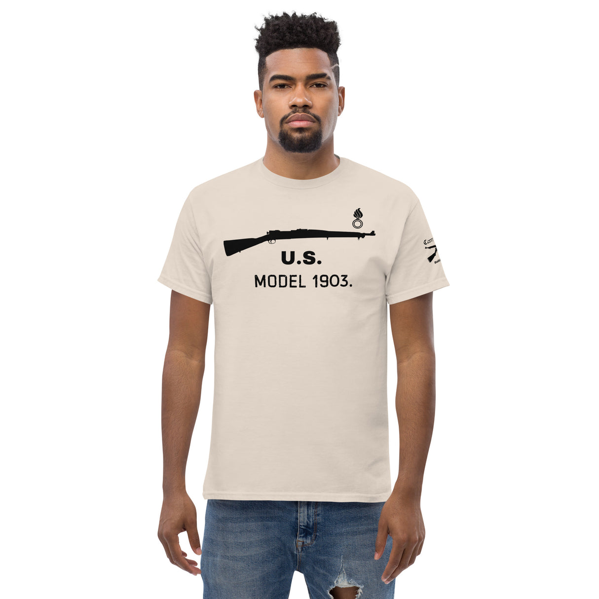 US Model 1903 T-shirt dark font