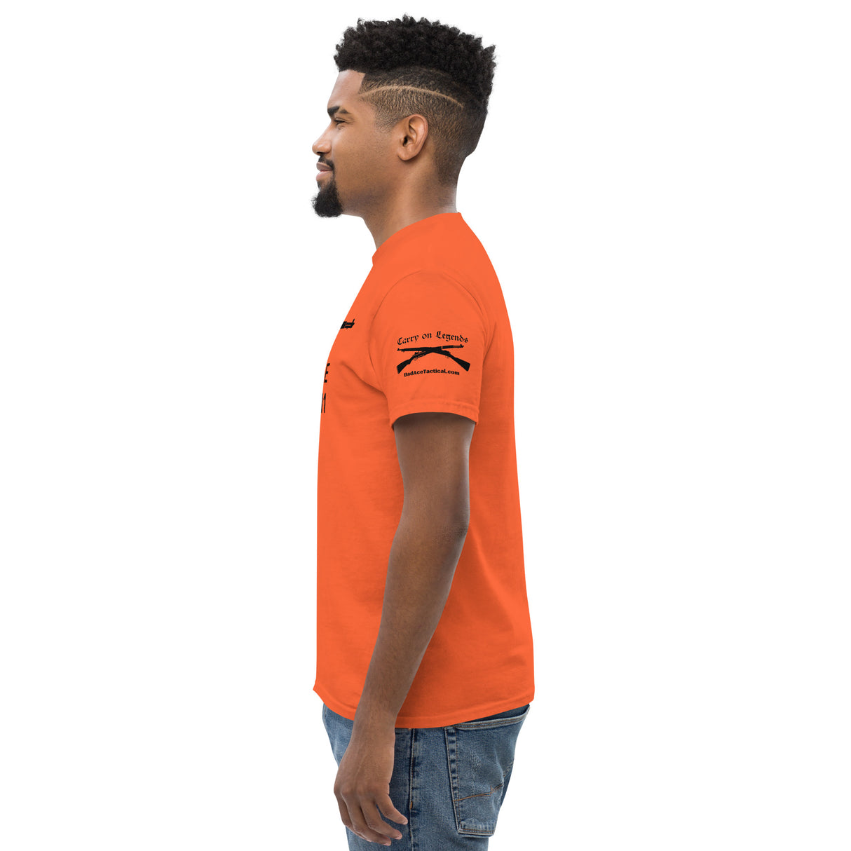 U.S. Rifle cal .30 M1 Garand cotton T-shirt - dark font