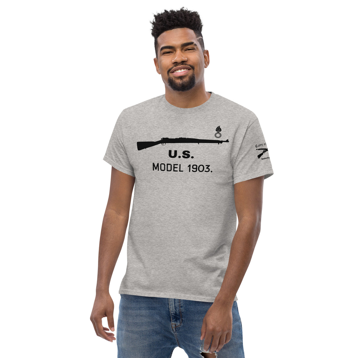 US Model 1903 T-shirt dark font