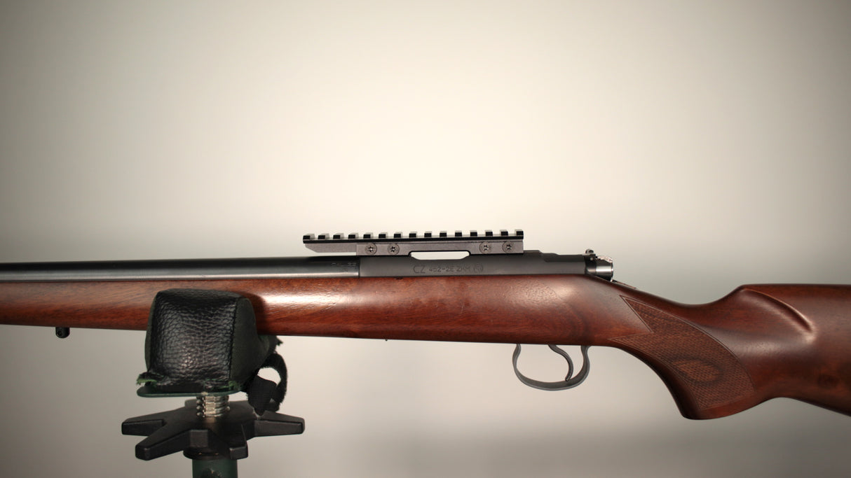 CZ 452 / 455 / 457, Tikka T1x Picatinny Rail 20 MOA - 11mm Dovetail to Picatinny