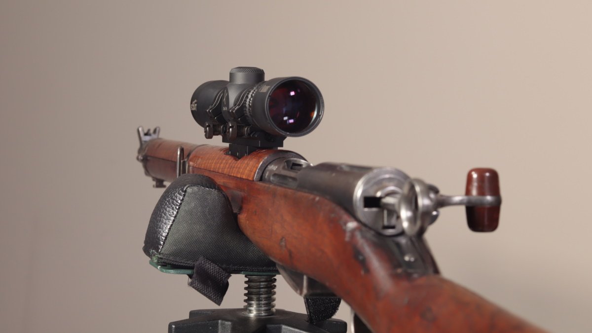Swiss Schmidt–Rubin 1911, K11, 96/11 NDT Scout Mount for Long Eye Relief Scopes