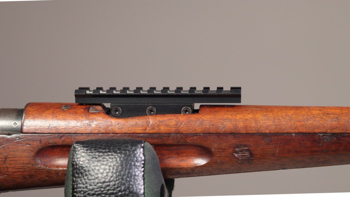 Swiss Schmidt–Rubin 1911, K11, 96/11 NDT Scout Mount for Long Eye Relief Scopes