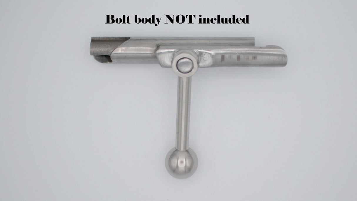 Mosin Nagant thread on bent bolt handle - no welding required