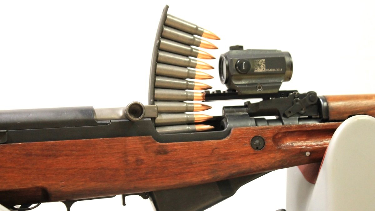 SKS low-profile NDT red dot mount Gen 3 with back-up iron sight