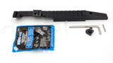 Swiss K31 NDT (No Drill-Tap) Scope Mount Picatinny Rail with adjustable shell deflector