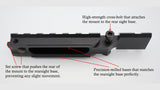 Mauser K98K Ultra low-profile NDT Scout Mount for Long Eye Relief Scopes Gen 3