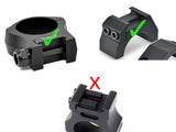 Mauser K98K Ultra low-profile NDT Scout Mount for Long Eye Relief Scopes Gen 3