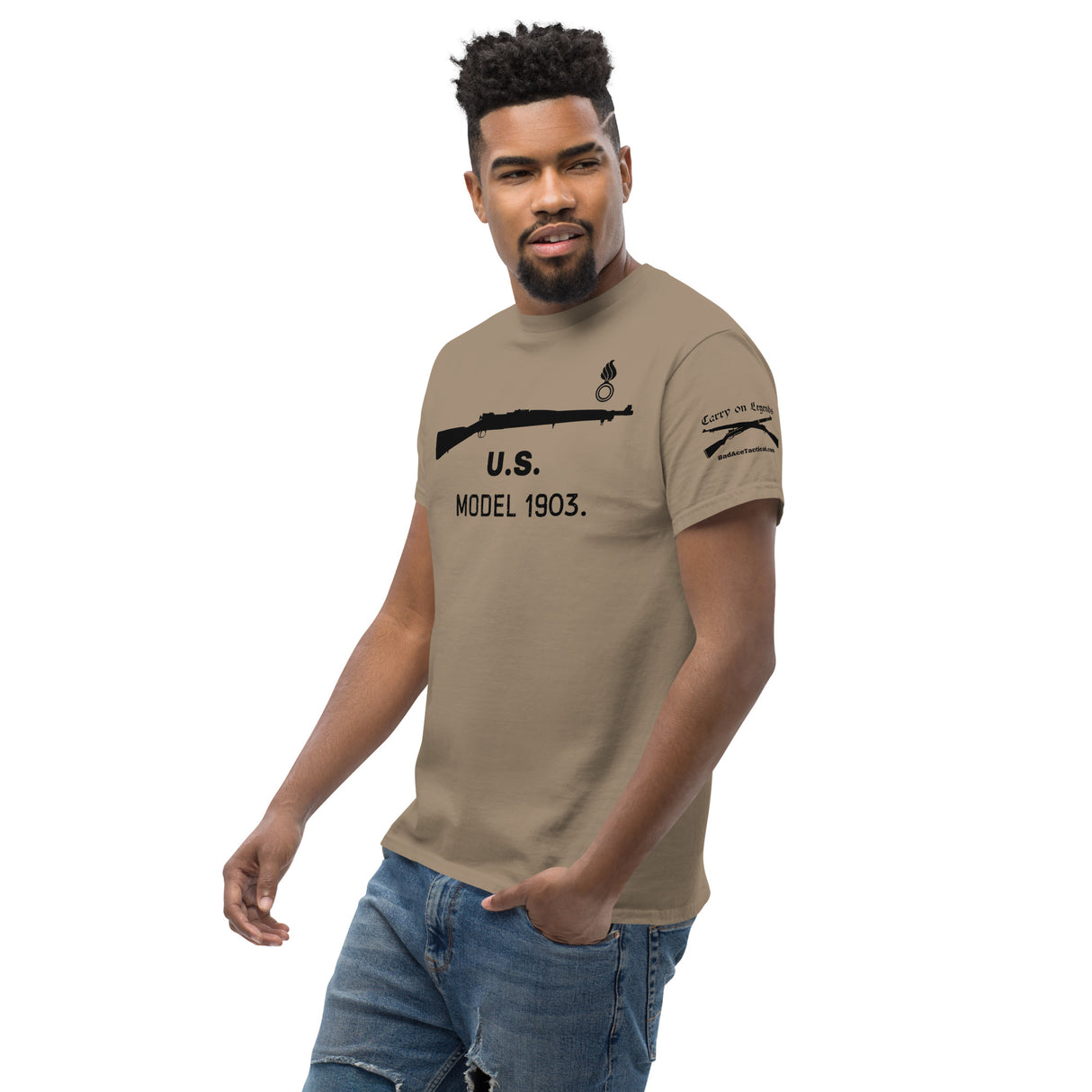 US Model 1903 T-shirt dark font