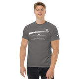 Swedish Mauser rifle cotton T-shirt - light font