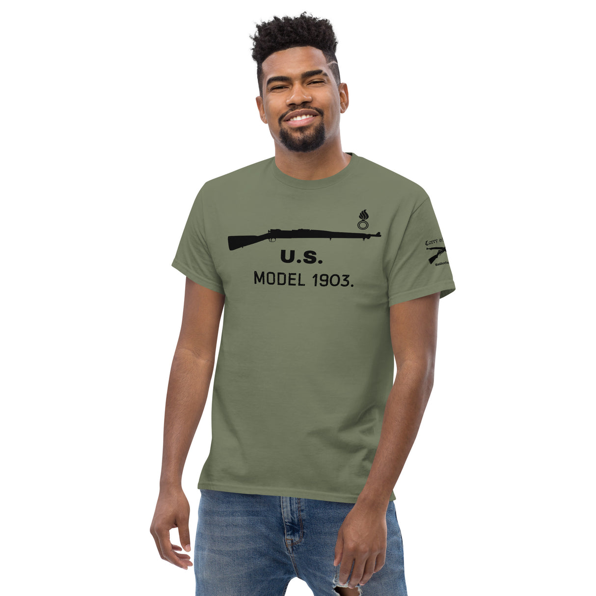 US Model 1903 T-shirt dark font