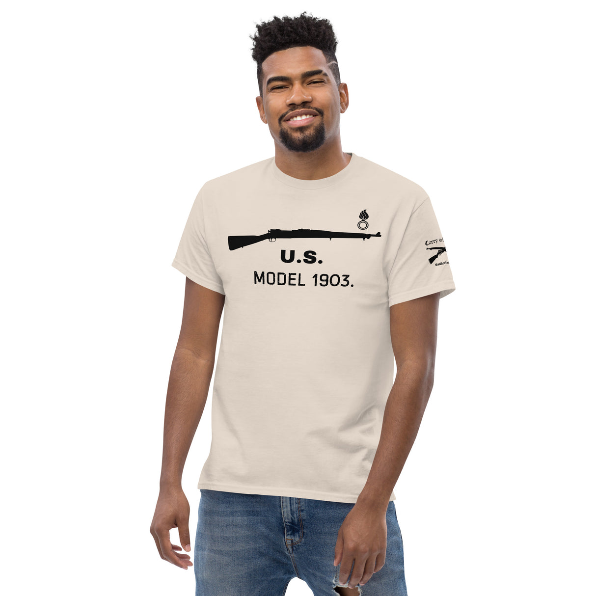 US Model 1903 T-shirt dark font