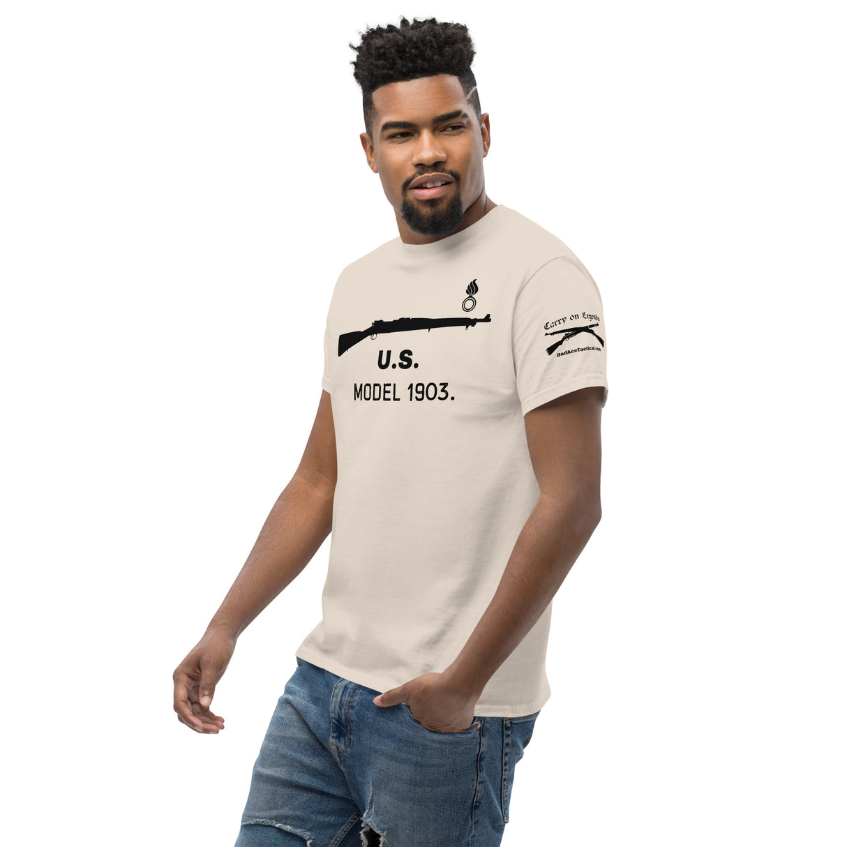 US Model 1903 T-shirt dark font