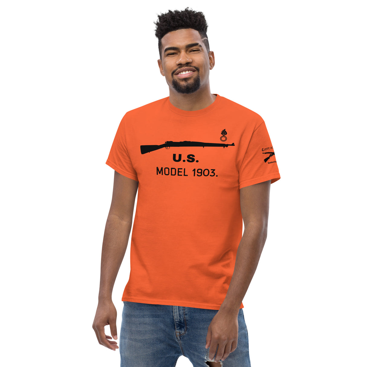 US Model 1903 T-shirt dark font