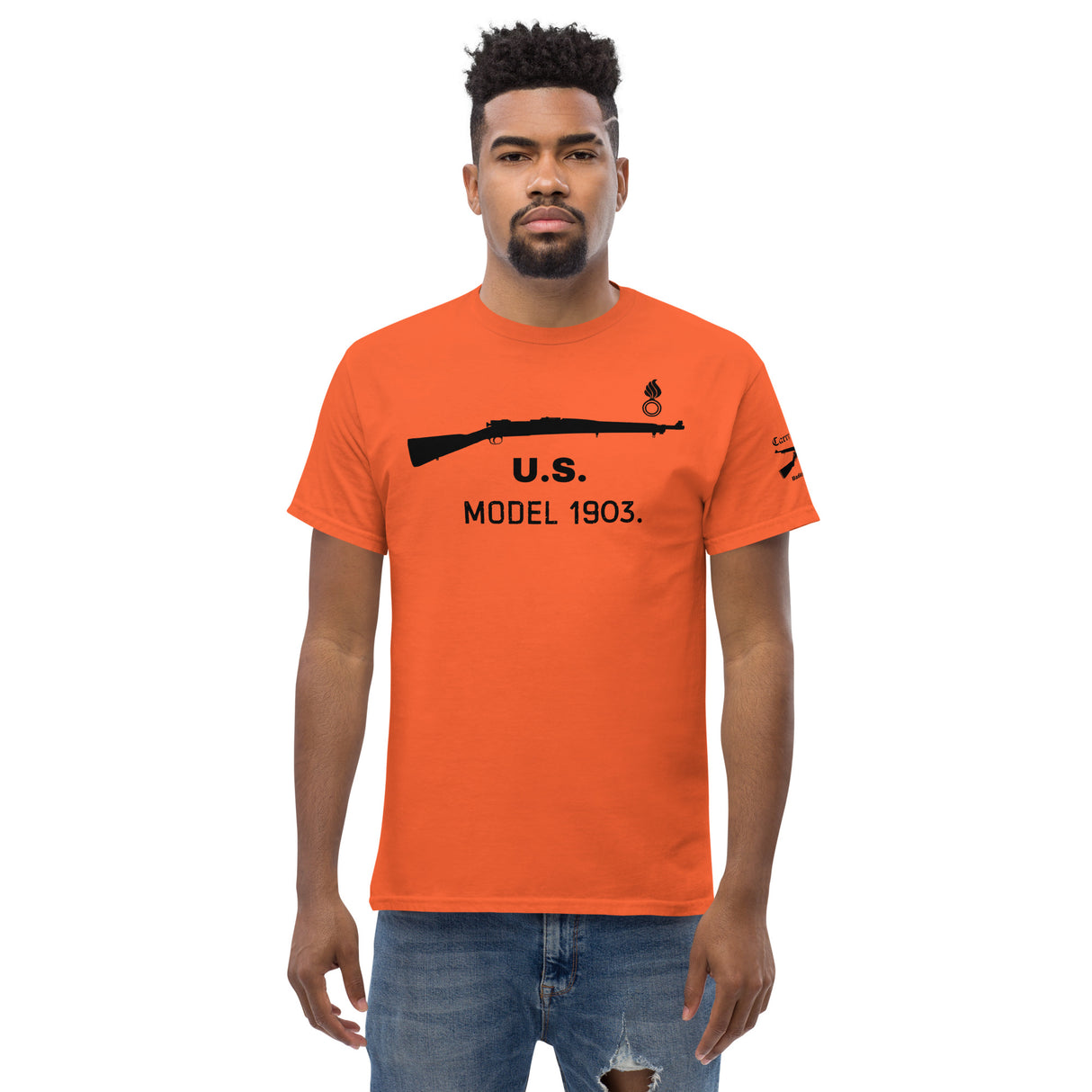 US Model 1903 T-shirt dark font