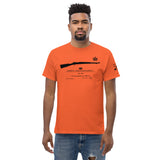 Swedish Mauser rifle cotton T-shirt - dark font