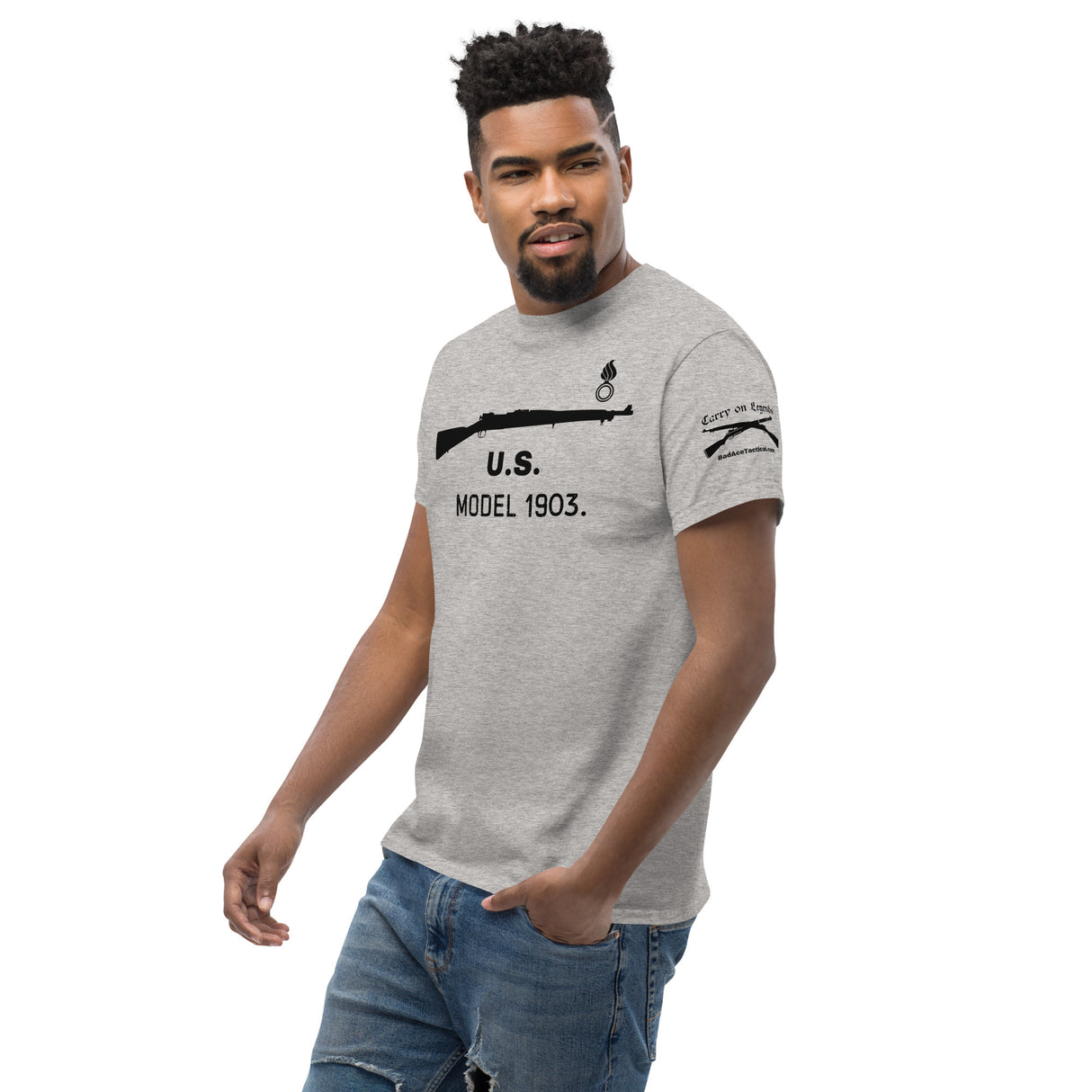 US Model 1903 T-shirt dark font