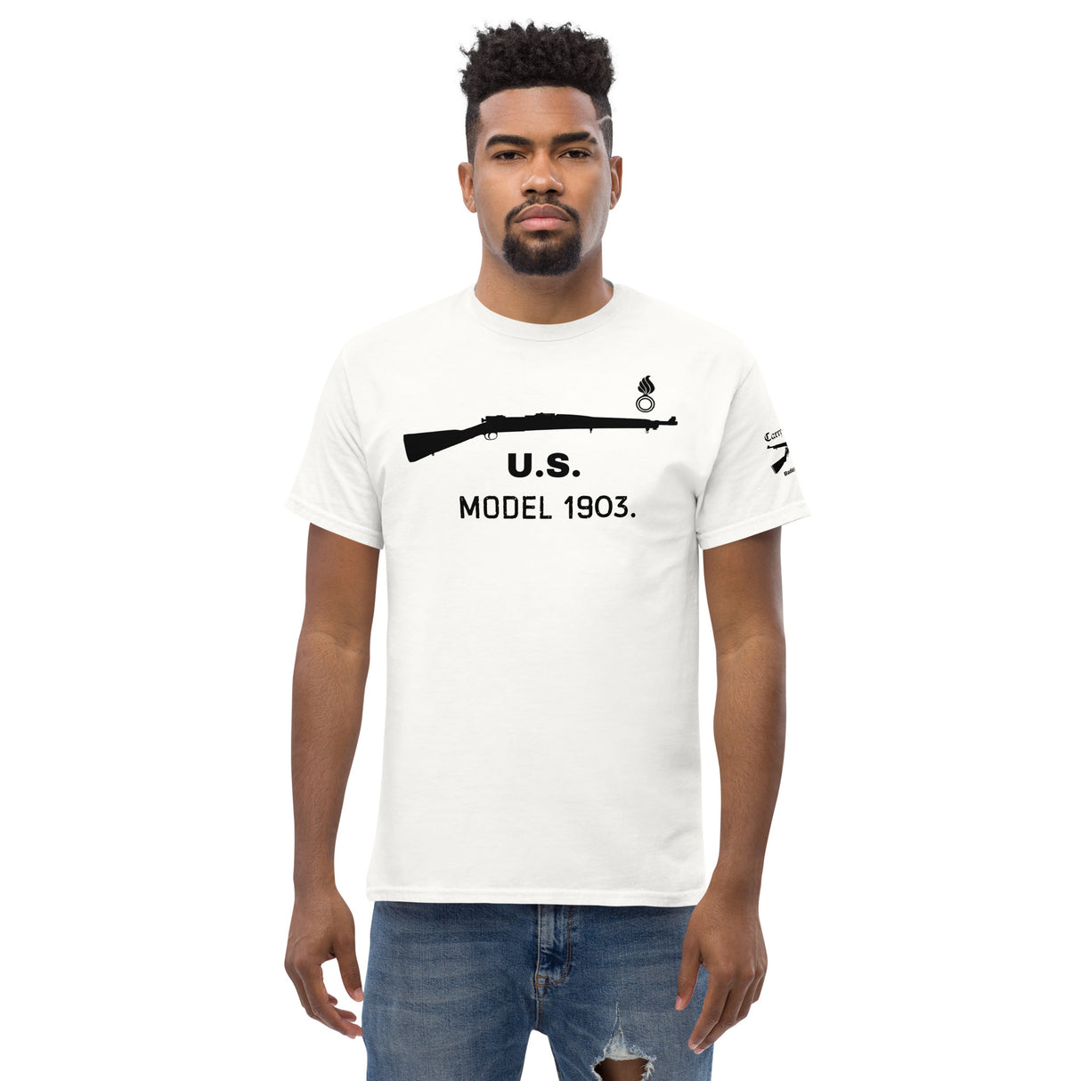 US Model 1903 T-shirt dark font