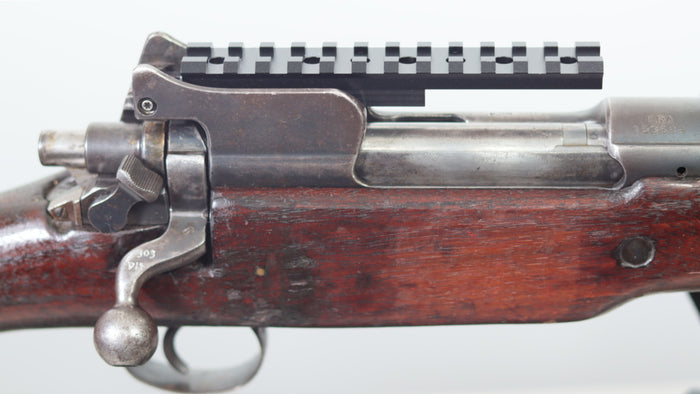 Low-Profile Picatinny Scope Mount for Enfield P14 (Pattern 1914) and M1917 No Drill-Tap